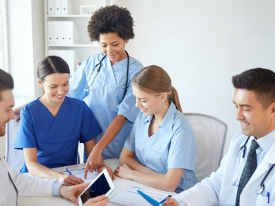 Effective communication among healthcare providers in pediatric care.